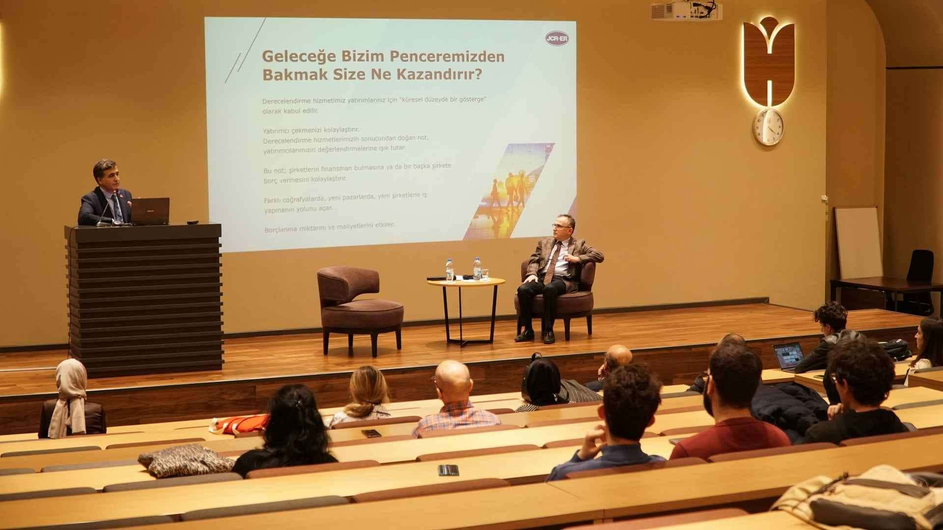 We Hosted Prof. Feyzullah Yetgin, General Manager of JCR Eurasia Rating