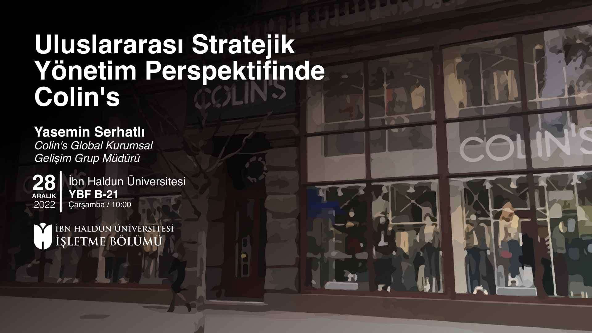 Uluslararası Stratejik Yönetim Perspektifinde Colin's
